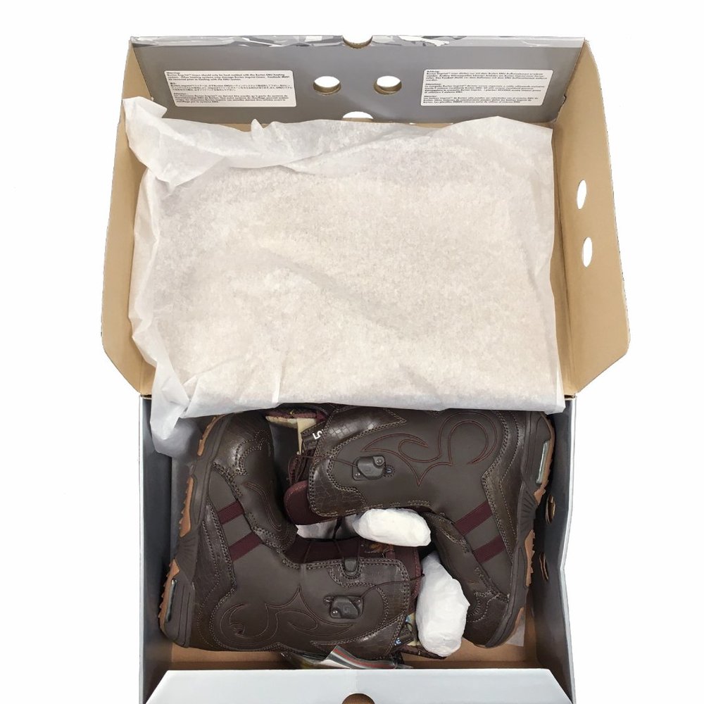 NEW! Burton Iroc Womens Snowboard Boots!  Brown  Size 6 (Euro 36.5)